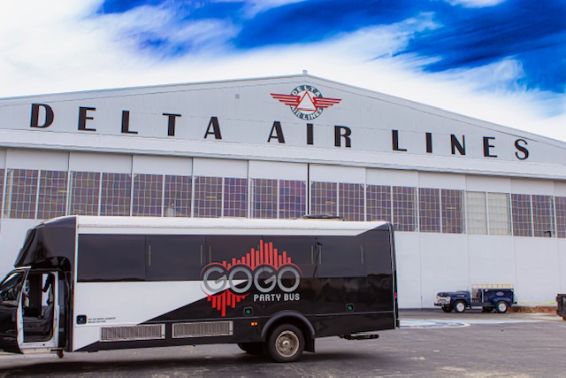 GoGo Party Bus Delta Museum Atlanta GA 1